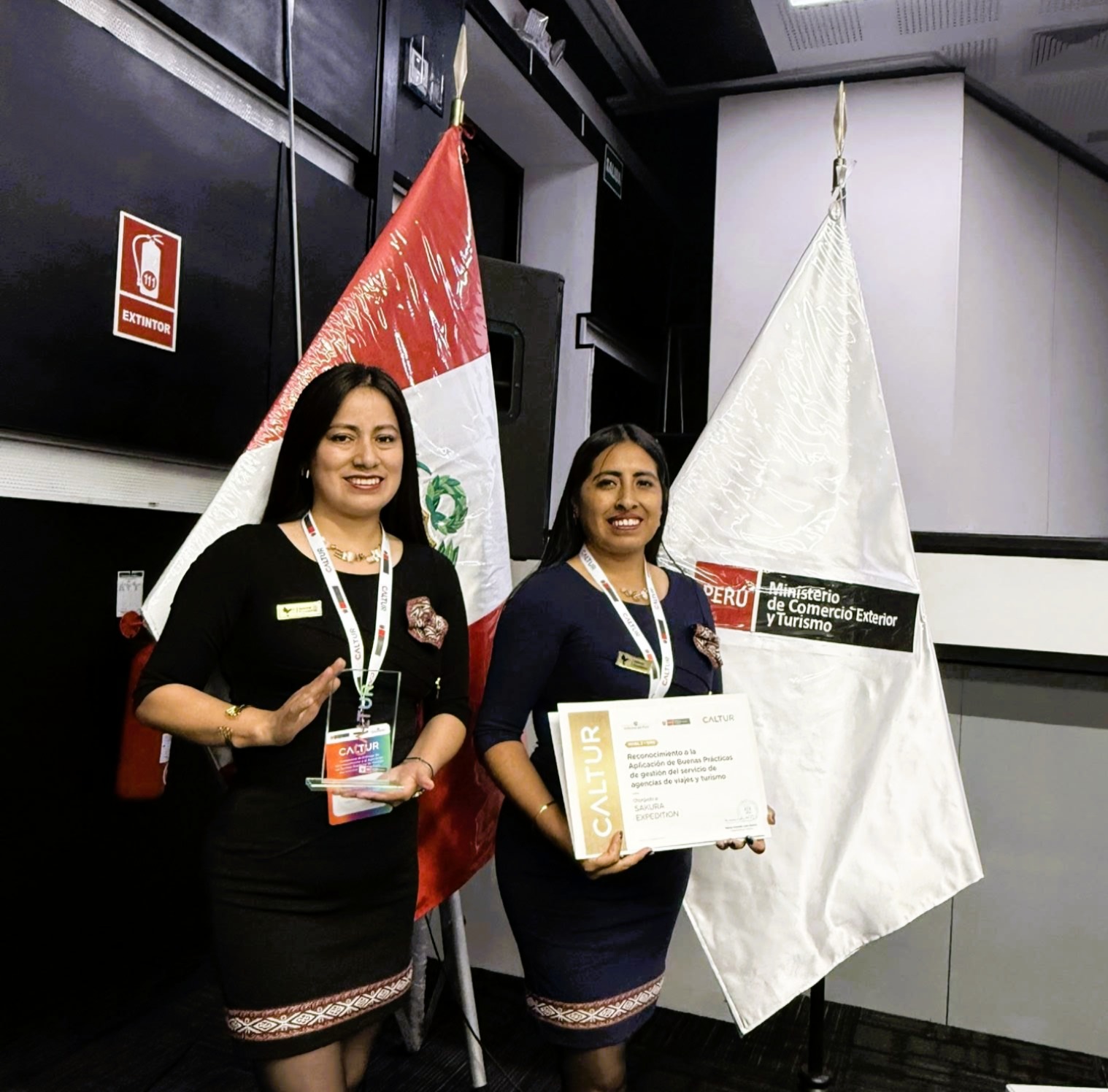 RECIBIMOS EL SELLO DE LA CALIDAD TURÍSTICA – CALTUR EN NIVEL ORO