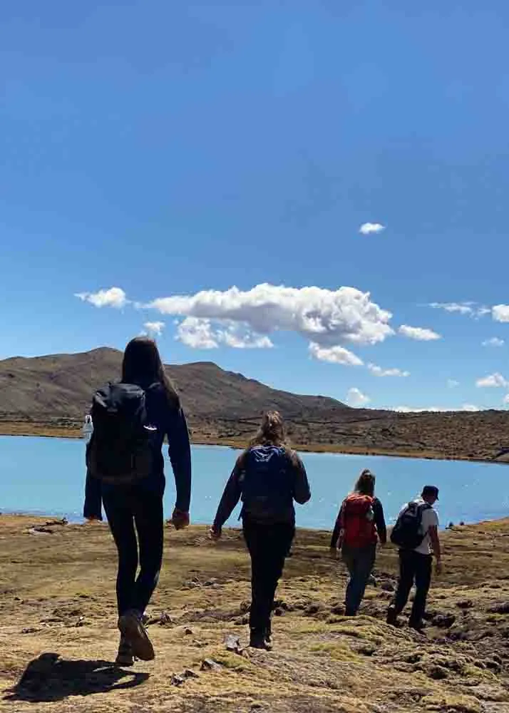 ITINERARIO DEL TREKKING AUSANGATE 7 LAGUNAS - 1 DÍA