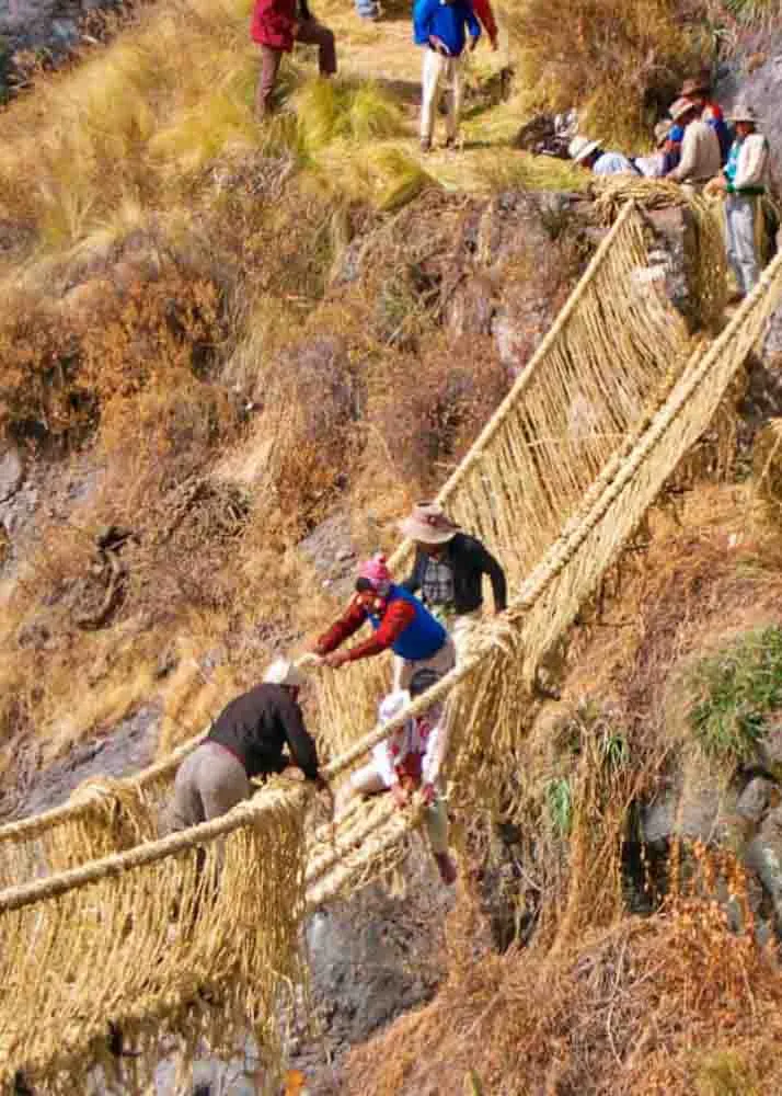 Q'ESWACHAKA INCA BRIDGE AND 4 LAGOONS CULTURAL TOUR ITINERARY - 1 DAY